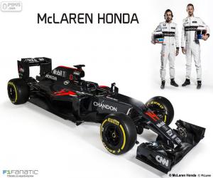 Puzzle McLaren Honda 2016